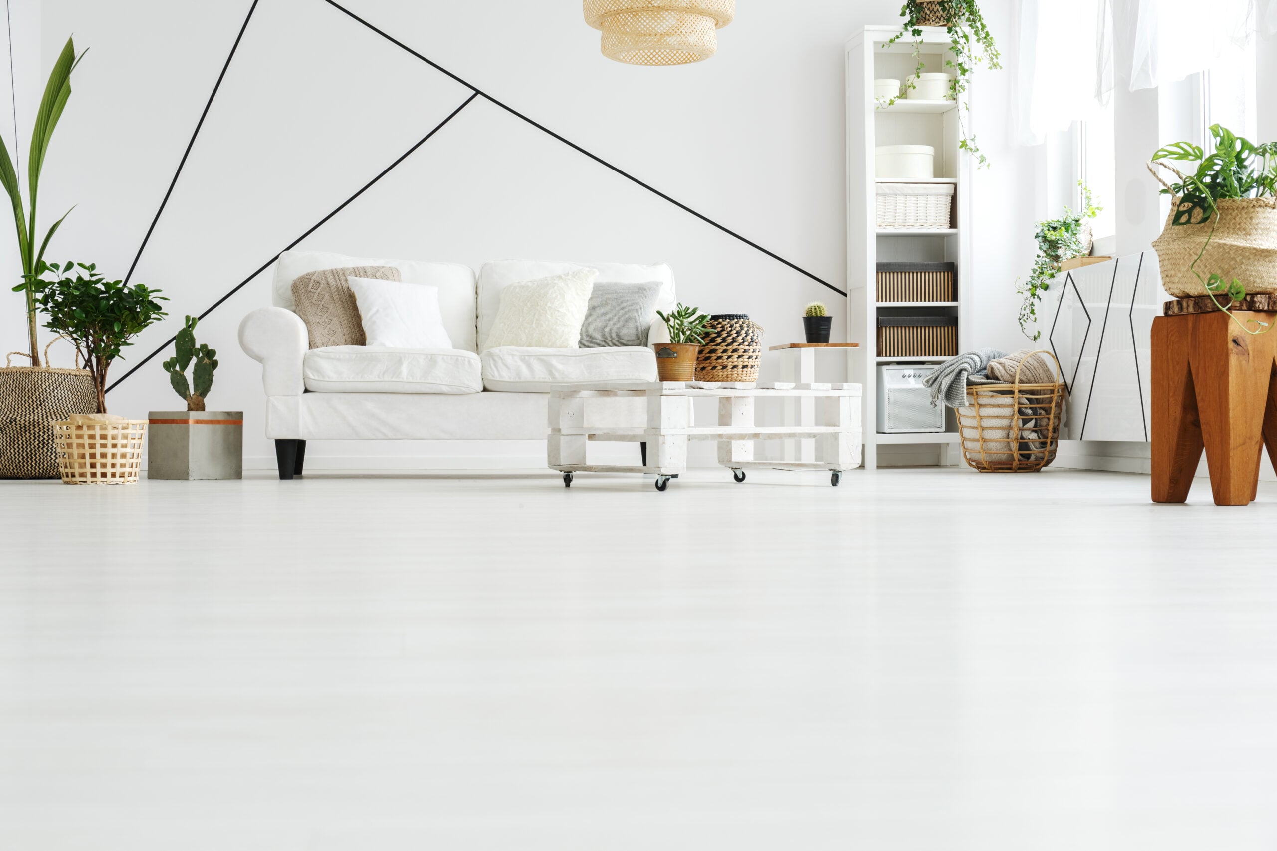 Room in scandinavian style